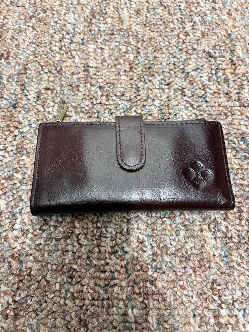Patricia Nash Nazari Wallet In Chocolate